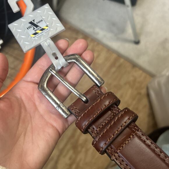 Nocona HD Xtreme Other - Nocona HD Xtreme Western Mens Belt Double Keepers Brown N2713302 Brown Size 46